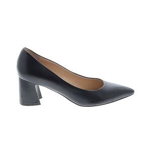 Marc Fisher black pumps block heels